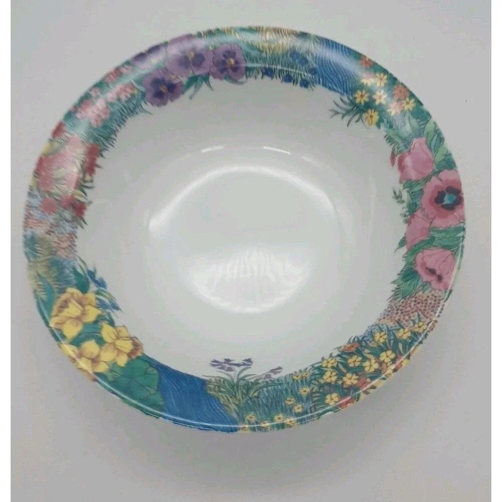 Nikko Summer Garden Cereal Bowl Davir Patra Spring Summer Floral